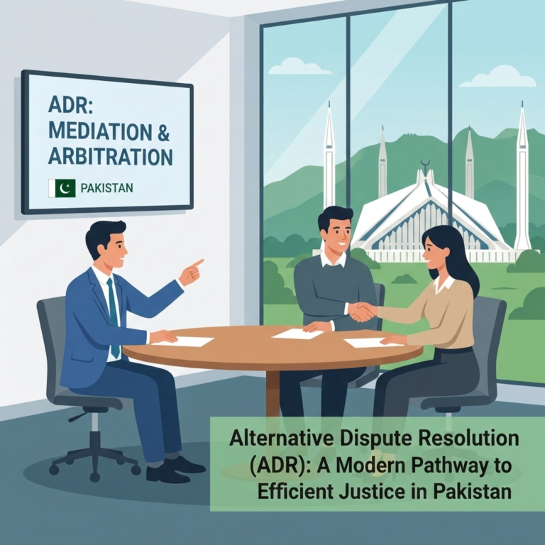 Alternative Dispute Resolution (ADR) A Modern Pathway to Efficient Justice in Pakistan 1