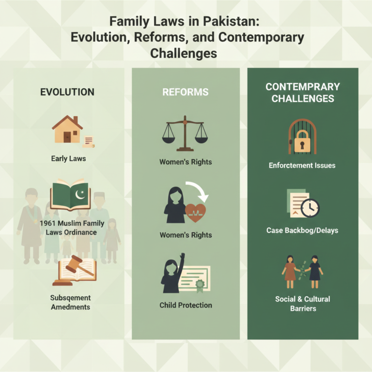 Family Laws in Pakistan Evolution, Reforms, and Contemporary Challenges