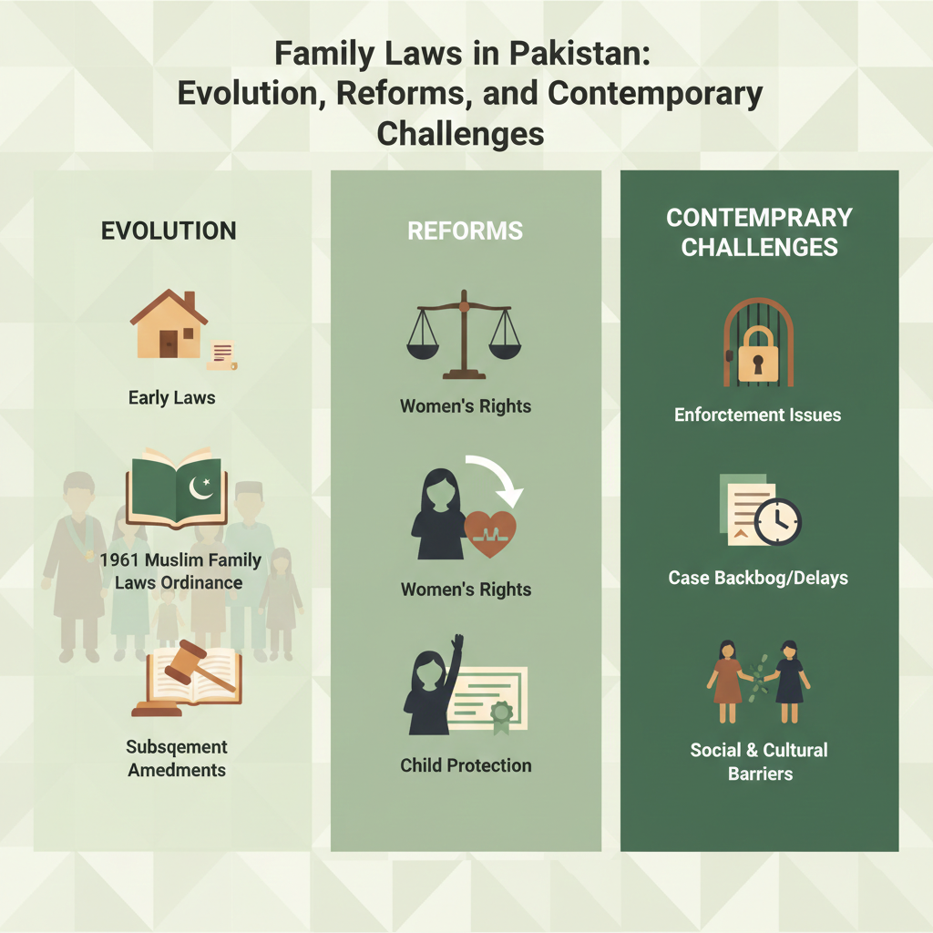 Family Laws in Pakistan Evolution, Reforms, and Contemporary Challenges